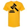 Men's Gold Soft Touch T-Shirt Thumbnail