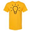 Men's Gold Soft Touch T-Shirt Men's Gold Soft Touch T-Shirt Thumbnail
