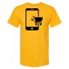 Men's Gold Soft Touch T-Shirt Thumbnail