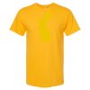 Men's Gold Soft Touch T-Shirt Thumbnail
