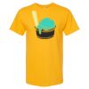 Men's Gold Soft Touch T-Shirt Thumbnail