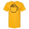 Men's Gold Soft Touch T-Shirt Thumbnail
