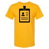 Men's Gold Soft Touch T-Shirt Thumbnail