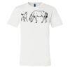 3001 - Bella Canvas Premium Ring Spun Cotton T-shirts Thumbnail
