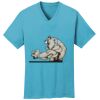 PC54V - Best Value 100% Cotton V-Neck Tee Thumbnail