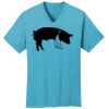 PC54V - Best Value 100% Cotton V-Neck Tee Thumbnail