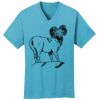 PC54V - Best Value 100% Cotton V-Neck Tee Thumbnail