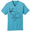 PC54V - Best Value 100% Cotton V-Neck Tee Thumbnail