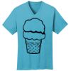 PC54V - Best Value 100% Cotton V-Neck Tee Thumbnail