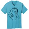 PC54V - Best Value 100% Cotton V-Neck Tee Thumbnail