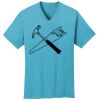 PC54V - Best Value 100% Cotton V-Neck Tee Thumbnail