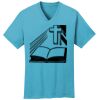 PC54V - Best Value 100% Cotton V-Neck Tee Thumbnail