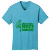 PC54V - Best Value 100% Cotton V-Neck Tee Thumbnail