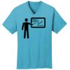 PC54V - Best Value 100% Cotton V-Neck Tee Thumbnail
