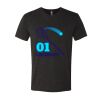 6010 - Next Level Unisex Tri-blend Short Sleeve T-shirt Thumbnail