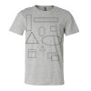 3001CVC - Bella Canvas - 50/50 Blend Short Sleeve T-shirt Thumbnail