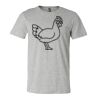 3001CVC - Bella Canvas - 50/50 Blend Short Sleeve T-shirt Thumbnail
